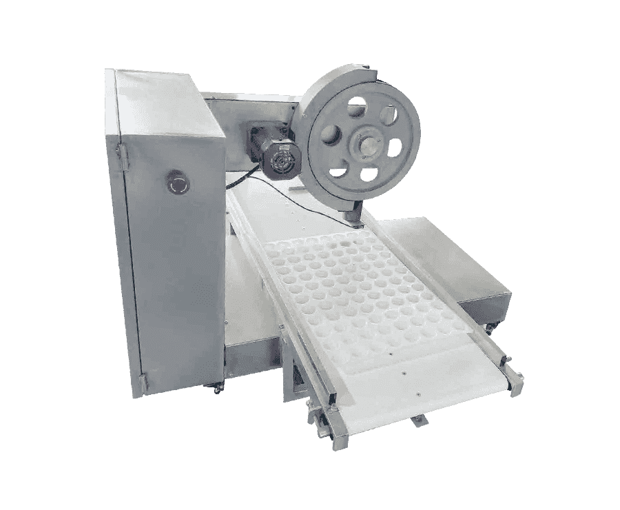 Ball rounding with aligning machine